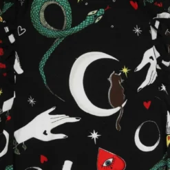 Hell Bunny Good Fortune Mini Dress Ladies