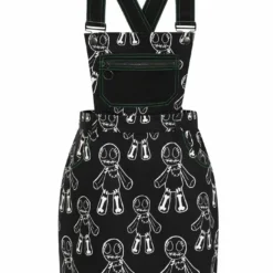 Hell Bunny Voodoo Pinafore Dress Ladies