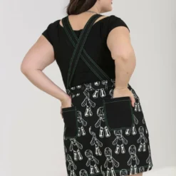Hell Bunny Voodoo Pinafore Dress Ladies