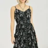 Hell Bunny Voodoo Mid Dress Ladies
