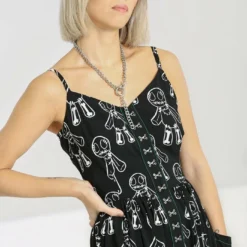 Hell Bunny Voodoo Mid Dress Ladies