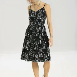 Hell Bunny Voodoo Mid Dress Ladies