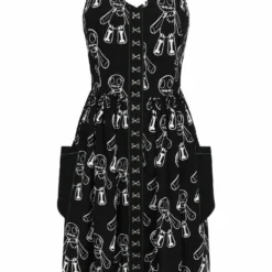 Hell Bunny Voodoo Mid Dress Ladies