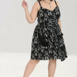 Hell Bunny Voodoo Mid Dress Ladies