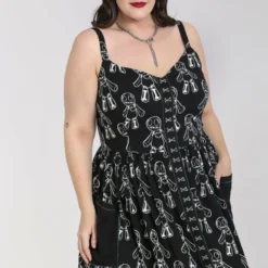 Hell Bunny Voodoo Mid Dress Ladies