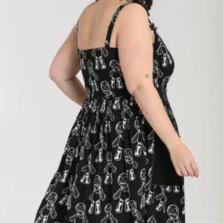 Hell Bunny Voodoo Mid Dress Ladies