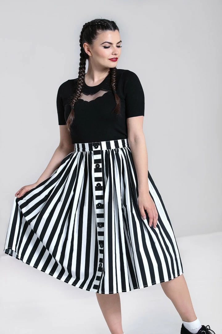 Hell Bunny Juno 50's Style Skirt for Ladies - Plus Sizes Available 4 Hell Bunny Juno 50's Skirt Ladies
