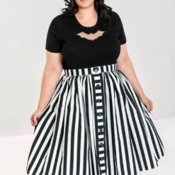 Hell Bunny Juno 50's Style Skirt for Ladies - Plus Sizes Available 16 Hell Bunny Juno 50's Skirt Ladies