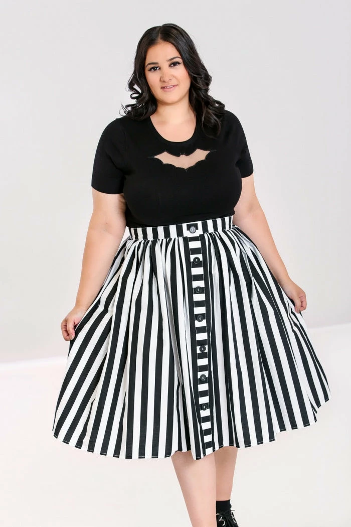 Hell Bunny Juno 50's Style Skirt for Ladies - Plus Sizes Available 6 Hell Bunny Juno 50's Skirt Ladies