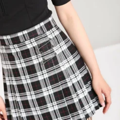 Ladies Hell Bunny Vernon Mini Skirt