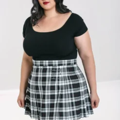 Ladies Hell Bunny Vernon Mini Skirt