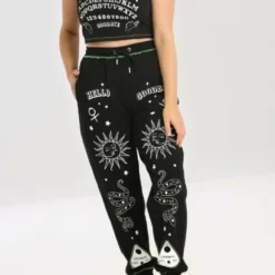 Hell Bunny Ouija Joggers Ladies