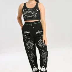 Hell Bunny Ouija Joggers Ladies