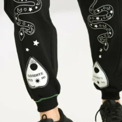 Hell Bunny Ouija Joggers Ladies