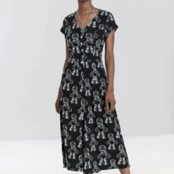 Ladies Hell Bunny Voodoo Jumpsuit