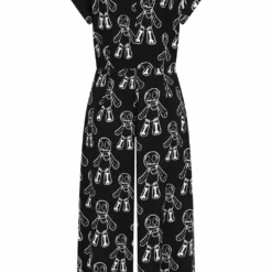 Ladies Hell Bunny Voodoo Jumpsuit