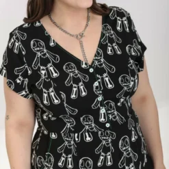 Ladies Hell Bunny Voodoo Jumpsuit