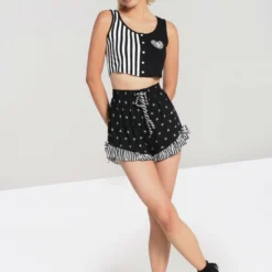 Hell Bunny Ribcage Shorts New Arrivals