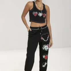 Hell Bunny Petal Joggers Ladies