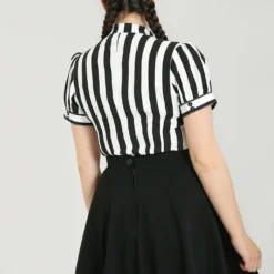 Ladies Hell Bunny Juno Blouse