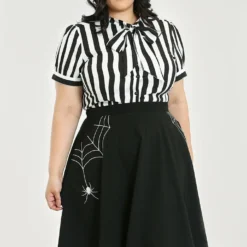 Ladies Hell Bunny Juno Blouse