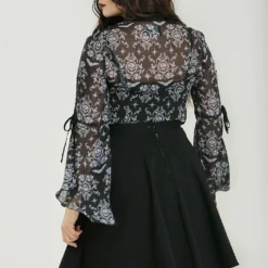 Hell Bunny Lost Whispers Blouse