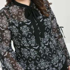 Hell Bunny Lost Whispers Blouse