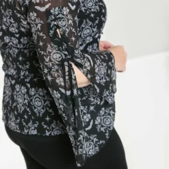 Hell Bunny Lost Whispers Blouse