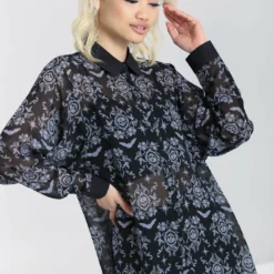 Hell Bunny Lost Whispers Tunic