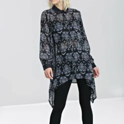 Hell Bunny Lost Whispers Tunic