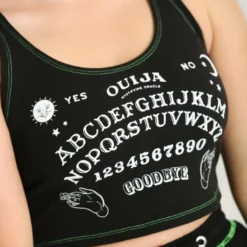 Ladies Hell Bunny Hell Bunny Ouija Crop Top