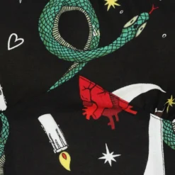 Hell Bunny Good Fortune Crop Top Ladies