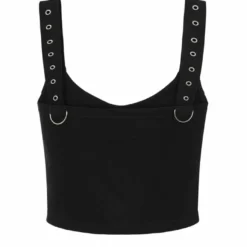 Hell Bunny Tabitha Crop Top Ladies