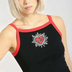 Hell Bunny Amias Crop Top