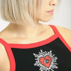 Hell Bunny Amias Crop Top