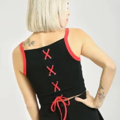 Hell Bunny Amias Crop Top