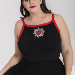 Hell Bunny Amias Crop Top