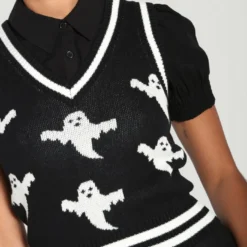 Hell Bunny Ghost Vest Top New Arrivals