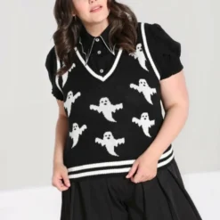 Hell Bunny Ghost Vest Top New Arrivals