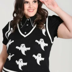 Hell Bunny Ghost Vest Top New Arrivals