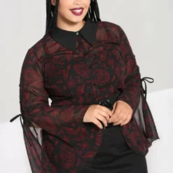 New Arrivals Hell Bunny Clarice Blouse