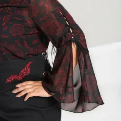 New Arrivals Hell Bunny Clarice Blouse