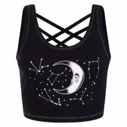 Hell Bunny Solaris Crop Top