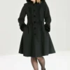 Hell Bunny Amaya Coat Black