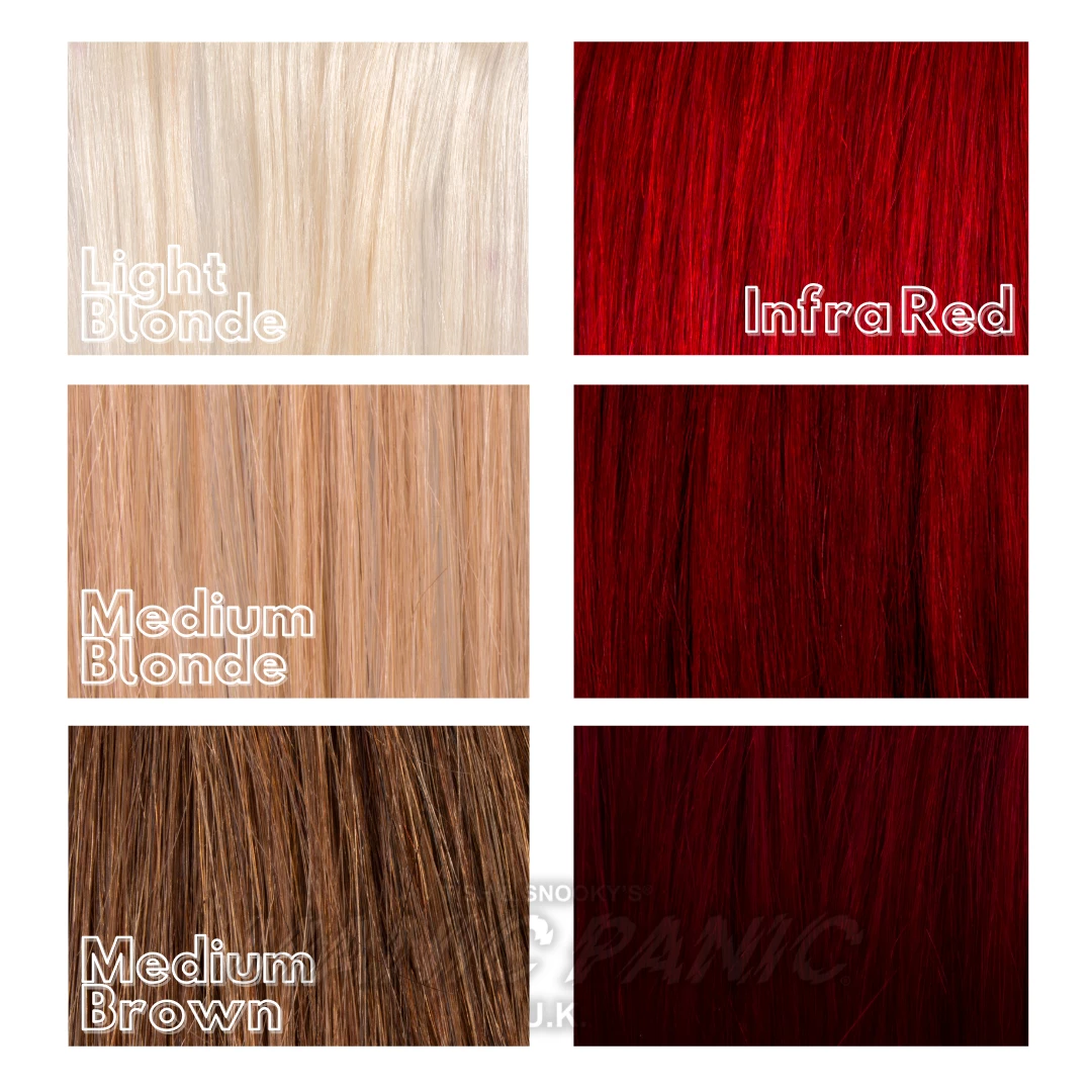 Manic Panic Classic Cream Hair Colour - Infra Red Hair Dye | Vibrant & Long-Lasting Vegan Hair Color 10 Manic Panic Classic Cream Hair Colour - Infra Red Hair Dye