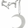 Killstar Luna Necklace Silver Accessories