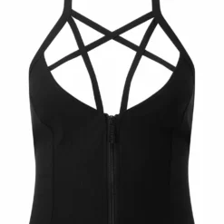Killstar Rockoholic Halter Top Ladies