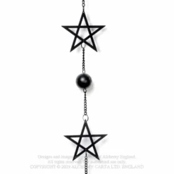 Alchemy Gothic Pentagram Hanging Decoration Homeware