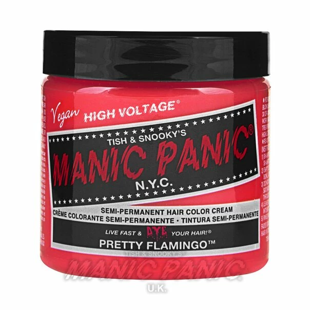 Manic Panic Classic Cream Hair Colour - Pretty Flamingo Hair Dye | Vegan & Cruelty-Free 7 Manic Panic Classic Cream Hair Colour - Pretty Flamingo Hair Dye
