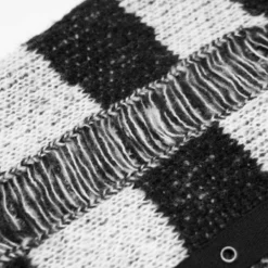 Punk Rave Kaz Distressed Jumper - White